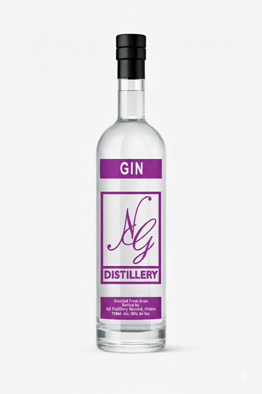NG DISTILLERY GIN (SPICED GIN) 50% ABV